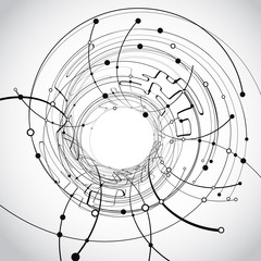 Poster - Abstract Background Vector