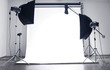 © Africa Studio - Empty photo studio with  lighting equipment