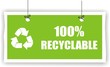 pancarte 100% recyclable