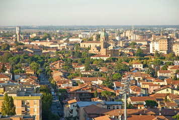 Wall Mural - Ravenna aerial view.