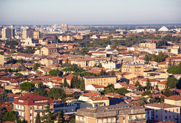 Ravenna aerial view.