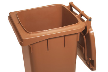 open waste container