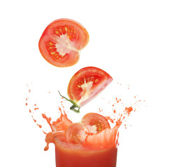 Wall Mural - Tomato juice