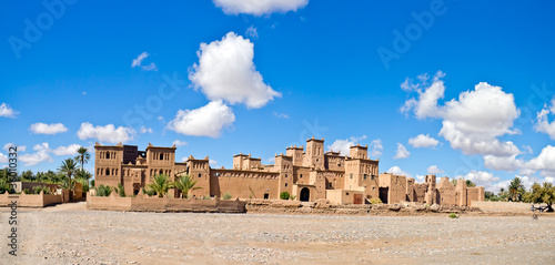 Plakat na papierze fotorealistycznym Kasbah in ouarzazate