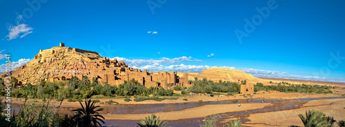 Plakat na papierze fotorealistycznym Ait benhaddou, maroko