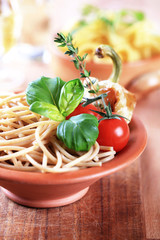 Poster - Whole wheat spaghetti