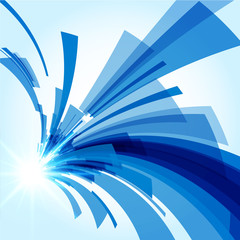 Poster - Abstract Background Vector