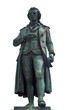 © PRILL Mediendesign - statue of Friedrich Schiller in white back