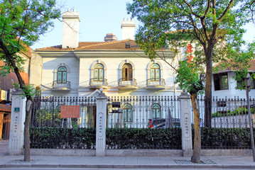 Canvas Print - China, Shanghai old  Chiang Kai Shek residence