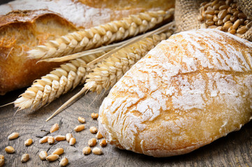 Wall Mural - Freshly baked traditional bread