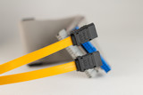 Fototapeta  - IDE and SATA cable
