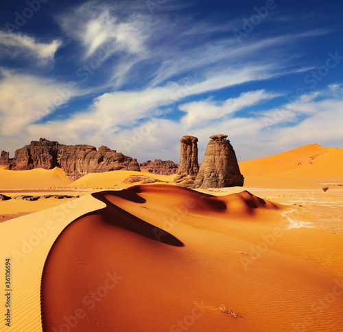 Nowoczesny obraz na płótnie Sahara Desert, Algeria