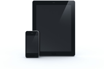 Poster - Tablet and smartphone