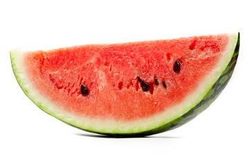 Wall Mural - Watermelon isolated on the white background