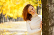 © Nomad_Soul - Young woman in autumn park