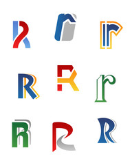 Sticker - Alphabet letter R