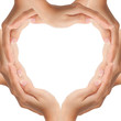 © SuriyaPhoto - Hands make heart shape