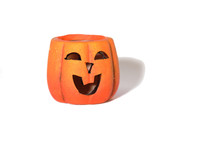 Decorative Pumpkin Candle Holder For Halloween