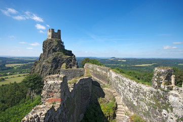 Sticker - Ruins of Trosky castle in Bohemian Paradise