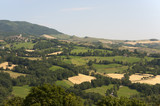 Fototapeta Natura - Monteltro (Marche, Italy), landscape at summer