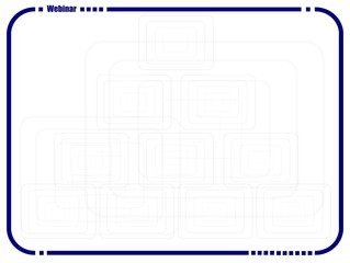 Wall Mural - webinar template for your message or posting