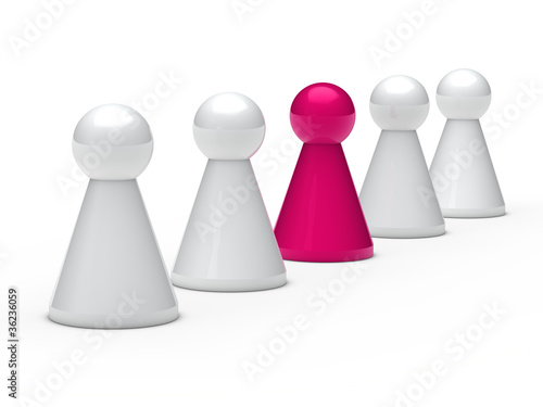 3d figure leadership