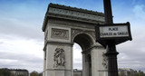 Fototapeta Paryż - Arc de Triomphe in Paris