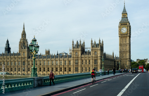 Obraz na płótnie canvas trzyczęściowy "tryptyk" Big ben