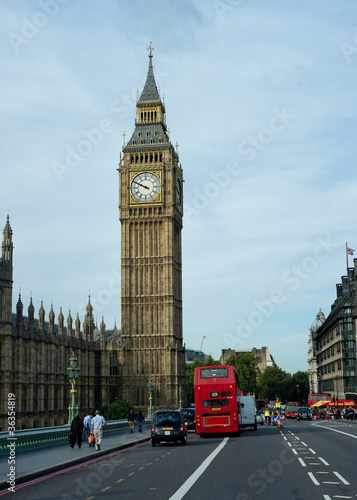 Obraz na płótnie canvas dwuczęściowy "dyptyk" Big ben