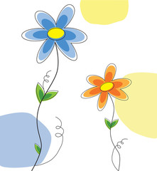 Sticker - Cute Daisies