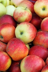 Canvas Print - Apples in grocery