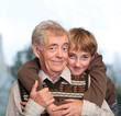 © Denizo - Portrait of a grandfather and grandson