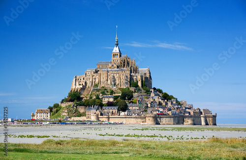 Mont Saint Michel Fotobehang