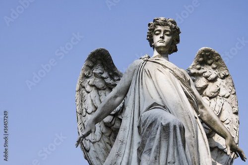 Photographie  statua di un angelo