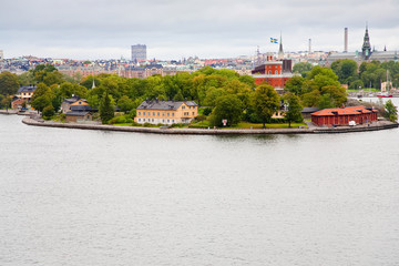 Sticker - Kastelle castle on Kastellholmen island, Stockholm