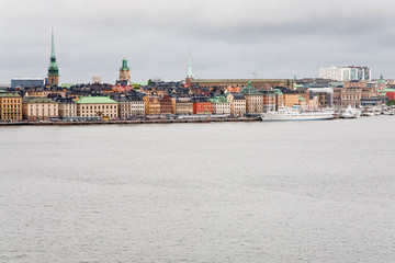 Sticker - view on Gamla Stan, Stockholm