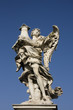 Angel statue on the St. Angelo Bridge in Rome
