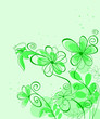 Abstract spring flower background
