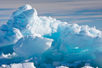 Wall Mural - antarctic glacier
