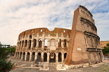 Sticker - The Majestic Coliseum, Rome, Italy.