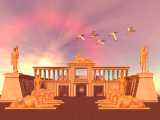 Wall Mural - egyptian kingdom 01