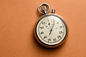Naklejka na meble Stopwatch isolated on the paper background