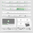 © LiquidLayout - Web site design template navigation set with icon set