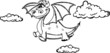 © virinaflora - Мультфильм милый дракон, символ 2012