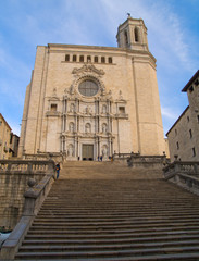 Wall Mural - cathedral de Santa Maria of Girona, Spain