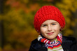 © Gorilla - Autumn - portrait of little girl in autumn park
