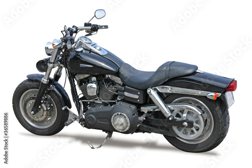 niestandardowy-motocykl-na-bialym-tle