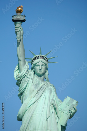Plakat na papierze fotorealistycznym Statua wolności