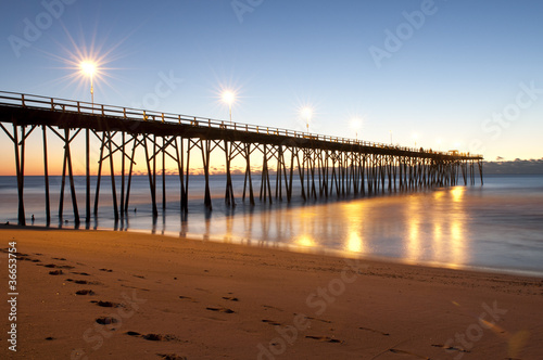 Tapeta ścienna Kure Beach Pier