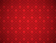Vector Poker Red Background